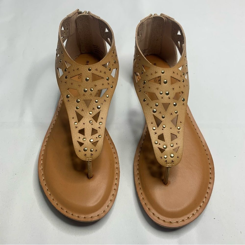 Rock & candy by Zigi Thong Synthetic Sandals Upper Size 7.5
